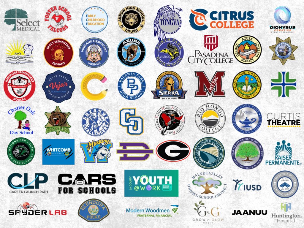 Logos of Business and District Partners